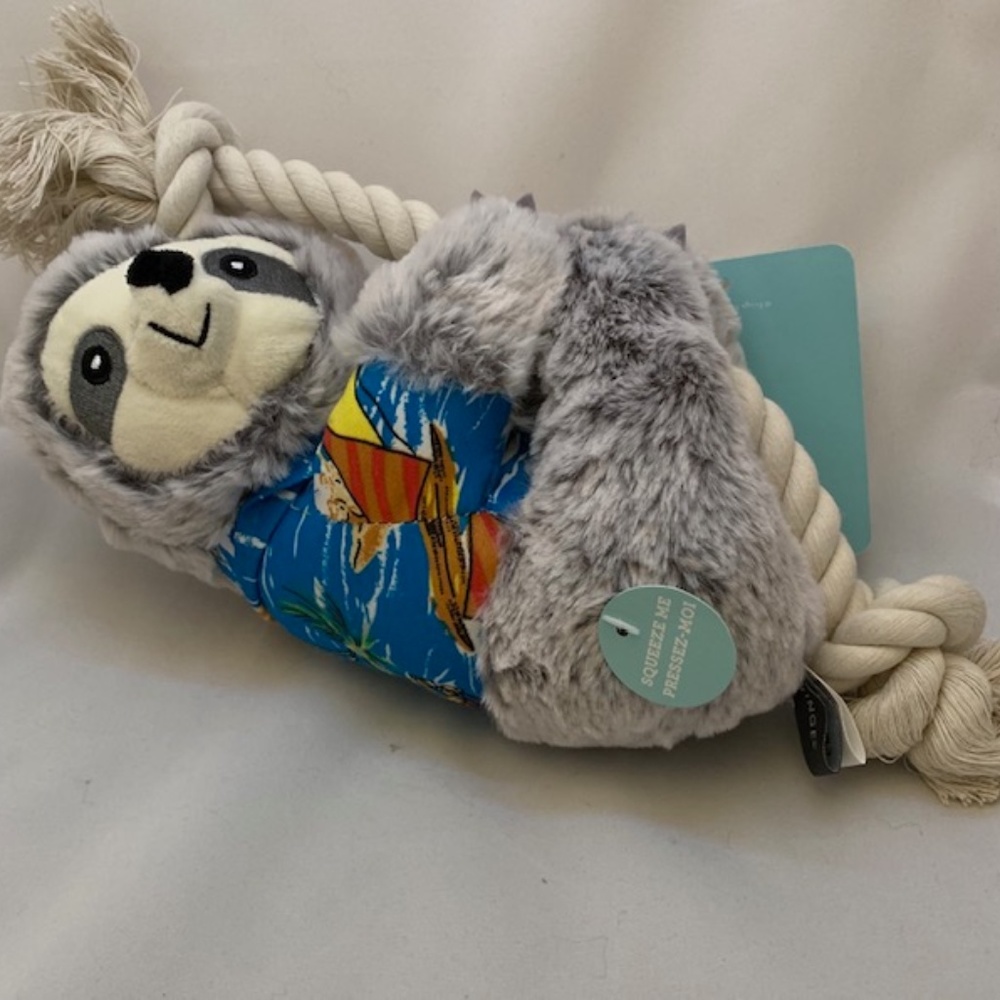 Fringe Studio squeaky plush dog toy